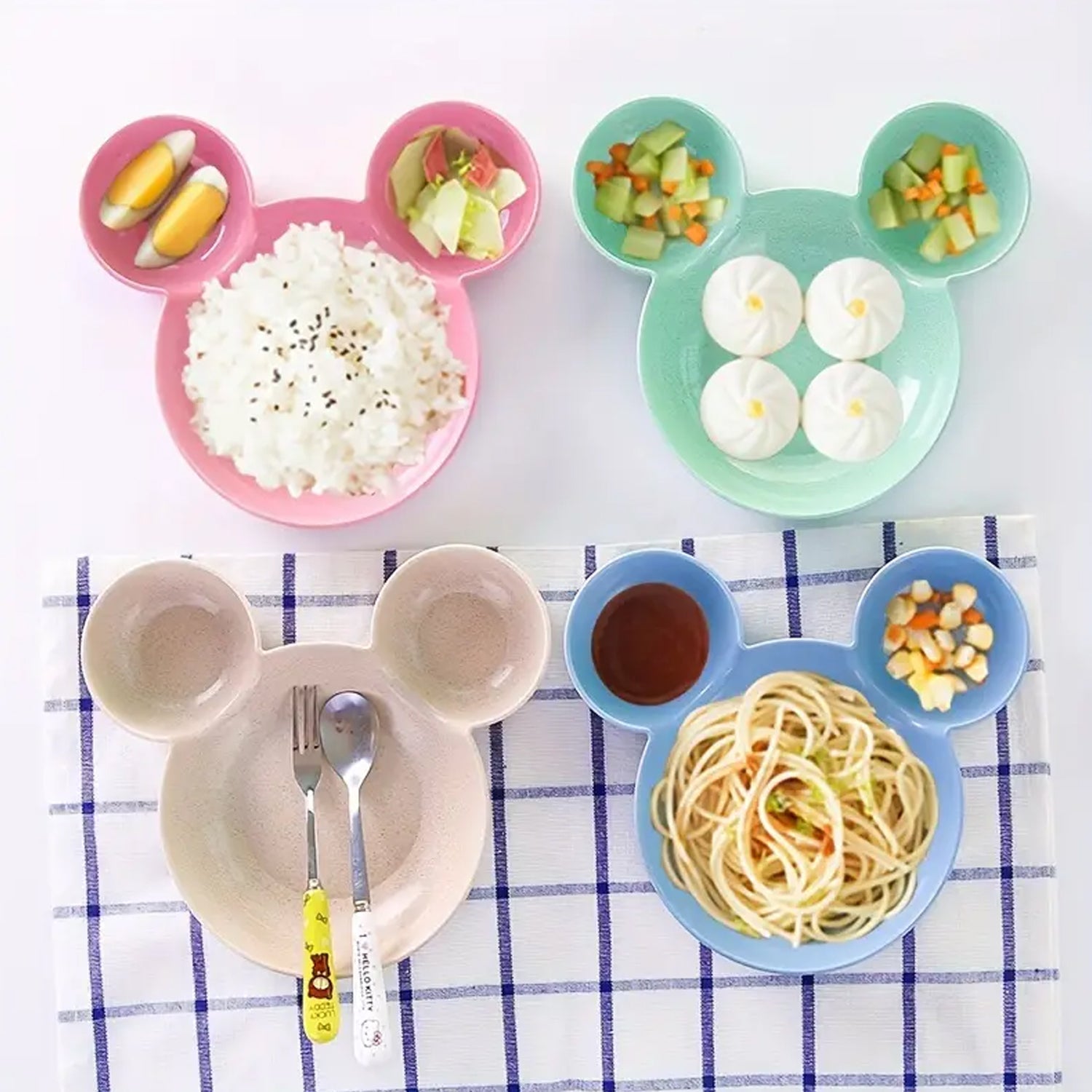 0848 Mickey Mouse Shape Plates for Kids, BPA Free, & Unbreakable Children’s Food Plate, Kids Bowl, Fruit Plate, Baby Cartoon Pie Bowl Plate, Tableware (1 Pc) 0848 Mickey Mouse Shape Plates for Kids, BPA Free, & Unbreakable Children’s Food Plate, Kids Bowl, Fruit Plate, Baby Cartoon Pie Bowl Plate, Tableware (1 Pc)